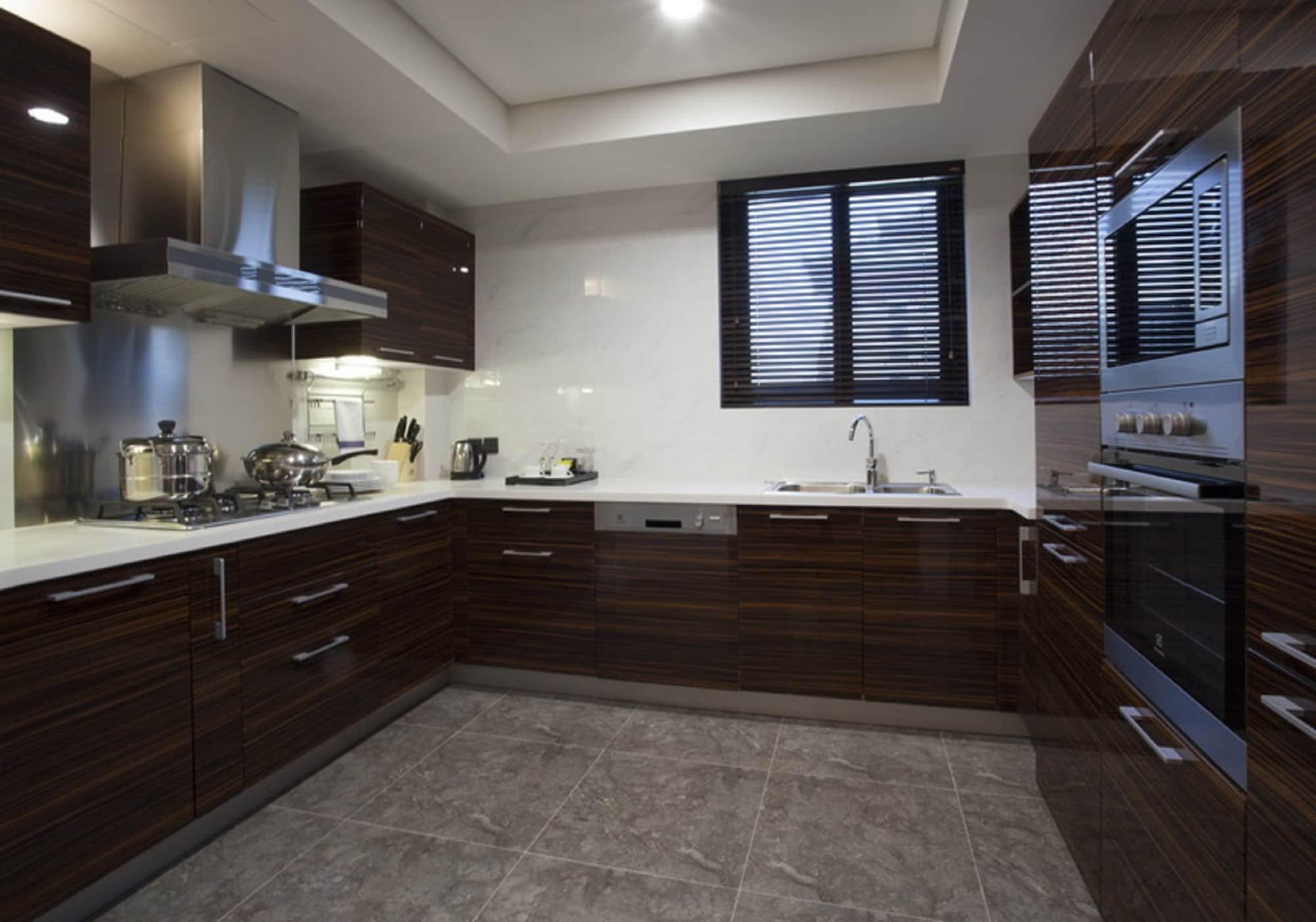 Lee Garden Service Apartment Beijing Luaran gambar