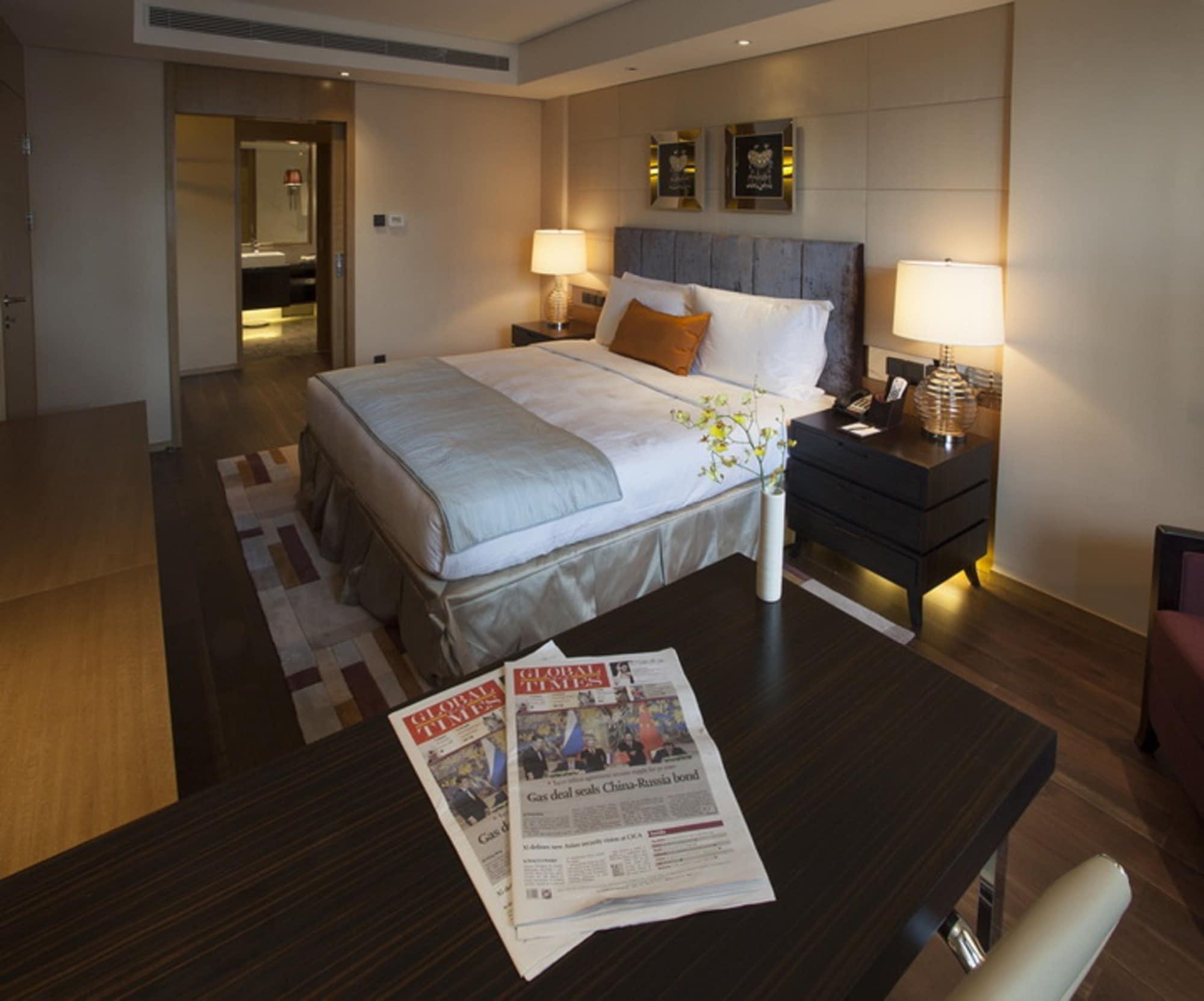 Lee Garden Service Apartment Beijing Luaran gambar