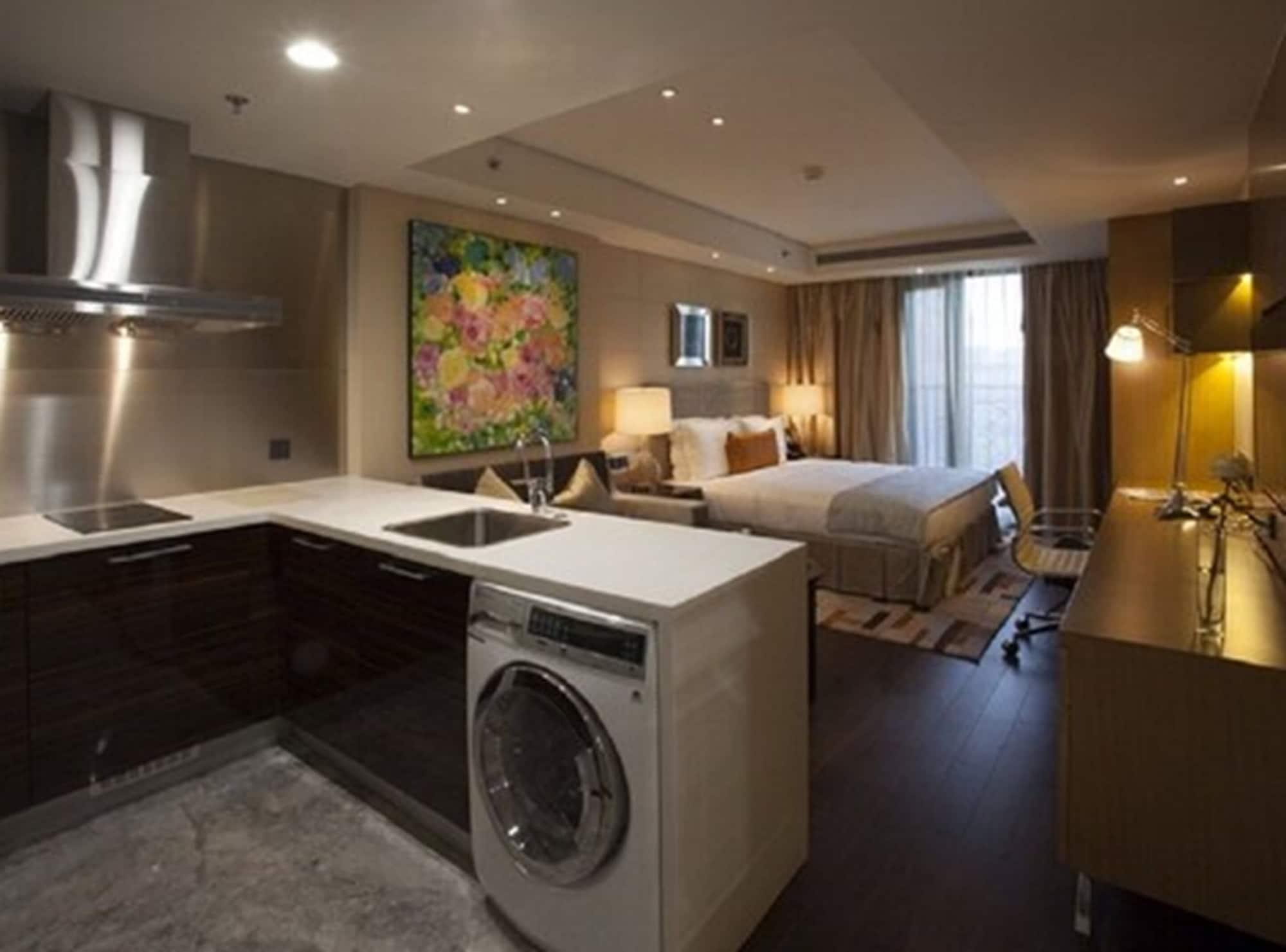 Lee Garden Service Apartment Beijing Luaran gambar