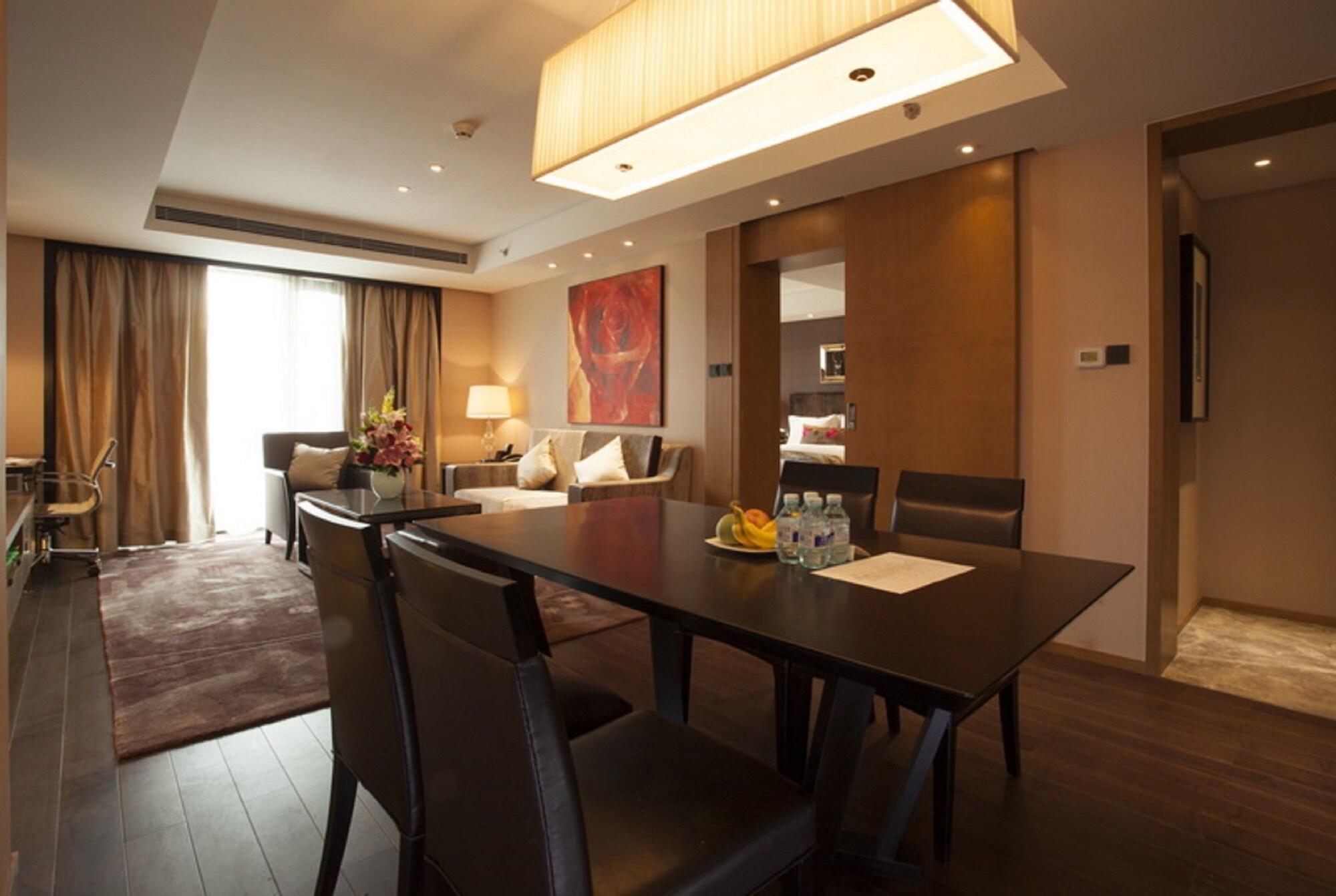 Lee Garden Service Apartment Beijing Luaran gambar