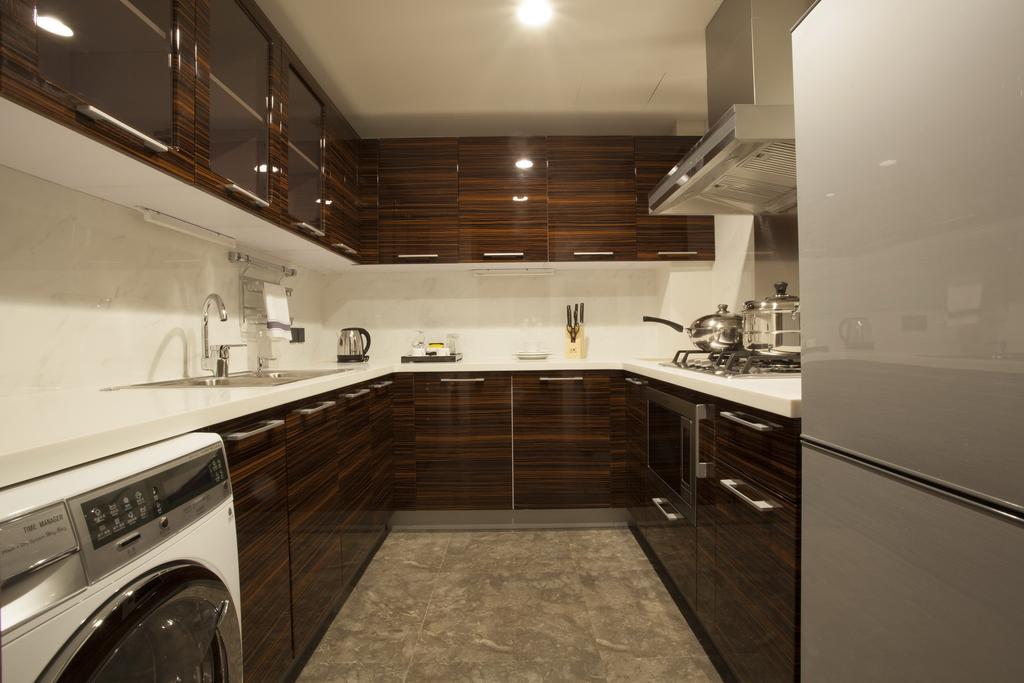 Lee Garden Service Apartment Beijing Luaran gambar